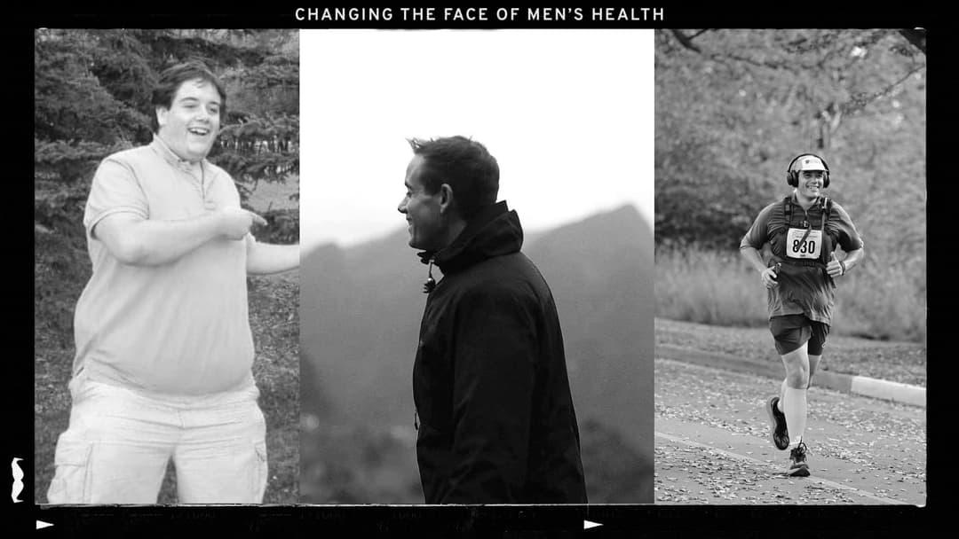 3 photos du même homme au fil du temps
