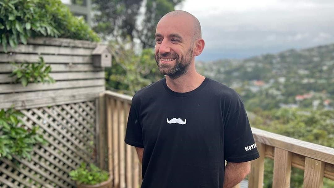 Lewis rocking his Movember tee