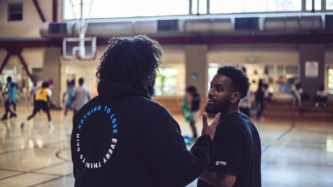 Using basketball to improve the mental health of young East African men in San Diego