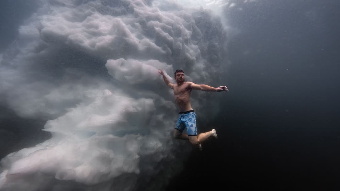 Luke’s Story: Freediving Under an Iceberg for Men’s Health